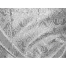 Cotton Silk Brocade 1 Natural Fabric